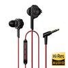 UiiSii BA-T6 in-ear wired red earphones 