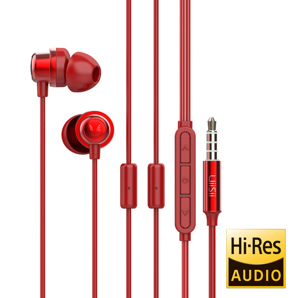 K8 Hybrid Driver Gaming Earphones with Dual Mic