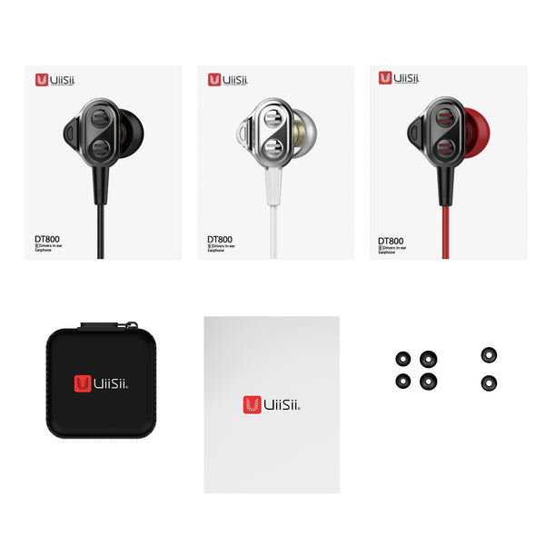 DT800 In-Ear Hi-Res Quad Driver Earphones