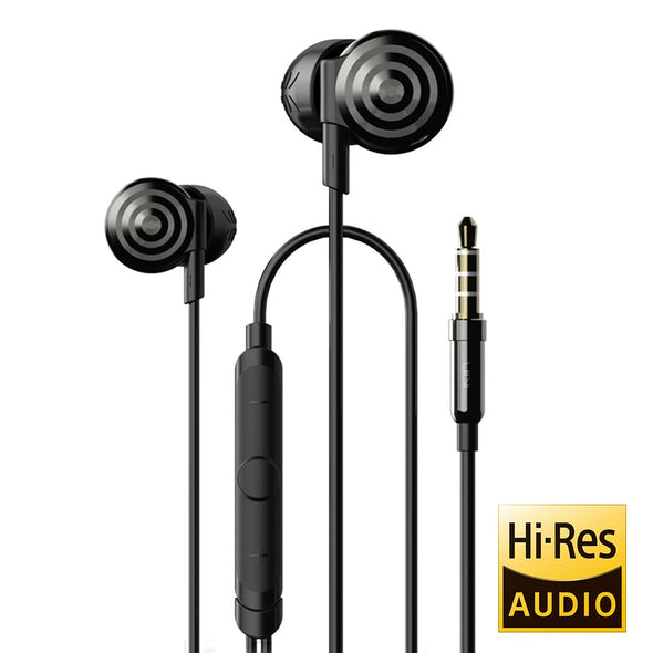 UiiSii Hi-905 High-Res Audio Black Headphones