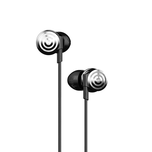 UiiSii Hi-905 cool stylish Silver earphones