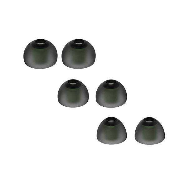 Replacement Earbuds Silicone Eartips-6 Pairs