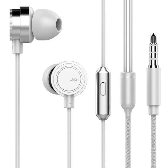 UiiSii HM13 Piston In-Ear Heavy Bass Stereo Headphones with Mic-Uiisii