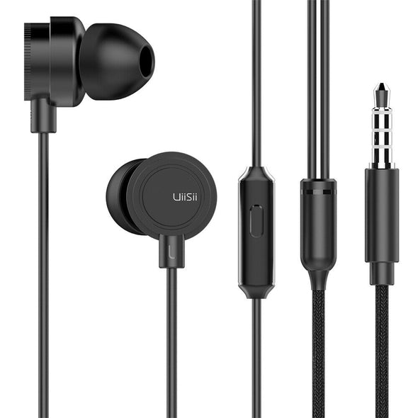 UiiSii HM13 Piston In-Ear Heavy Bass Stereo Headphones with Mic-Uiisii